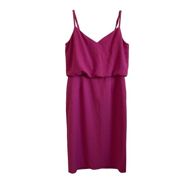 Dress the Population Alondra Hibiscus Pink Sheath Dress - Size XL - Picture 1 of 6